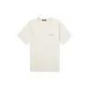 Camiseta unisex de lujo de algodón de cuello redondo y manga corta, color blanco 612966TIVG59055