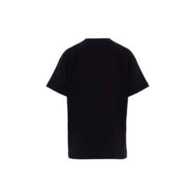 Camiseta unisex de manga corta bordada, color negro 612965TIVD31000 Camiseta unisex de manga corta bordada, color negro 612965TIVD31000