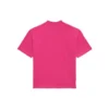 Camiseta unisex de manga corta con logo retro, rosa 556104TBV435630