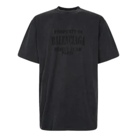 Camiseta Vintage de corte ancho «Negro lavado» 641675TMVH81055 Camiseta Vintage de corte ancho «Negro lavado» 641675TMVH81055
