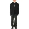 Cardigan con logotipo en el mismo tono «Negro» 720058T16611000