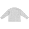 Cardigan con logotipo integral «Gris claro y blanco» 699822T32331461