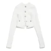 Cardigan corto «Blanco» 793604T33289000