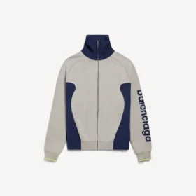 Cardigan de punto con cremallera para hombre de Bodies en gris/azul marino Cardigan de punto con cremallera para hombre de Bodies en gris/azul marino