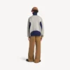 Cardigan de punto con cremallera para hombre de Bodies en gris/azul marino Cardigan de punto con cremallera para hombre de Bodies en gris/azul marino