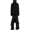 Cardigan FW23 «Tejido de lana negro de doble cara» 771671T16751000