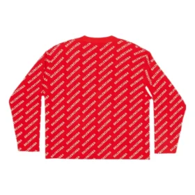 Cardigan Mini Allover Logo «Red White» 699822T32336090 Cardigan Mini Allover Logo «Red White» 699822T32336090