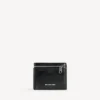 Cartera cuadrada plegada para hombre «Superbusy» en negro