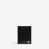 Cartera doble vertical Monaco para hombre en negro Cartera doble vertical Monaco para hombre en negro