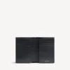 Cartera doble vertical Monaco para hombre en negro Cartera doble vertical Monaco para hombre en negro