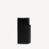 Cartera larga para pasaporte de hombre con 1 boleto, en negro Cartera larga para pasaporte de hombre con 1 boleto, en negro