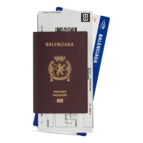 Cartera larga tipo pasaporte con 2 compartimentos para boletos «Rojo oscuro» 7877772AA3R6027 Cartera larga tipo pasaporte con 2 compartimentos para boletos «Rojo oscuro» 7877772AA3R6027