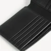 Cartera plegable cuadrada Le City para hombre en negro Cartera plegable cuadrada Le City para hombre en negro
