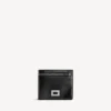 Cartera plegable cuadrada Rodeo para hombre en negro Cartera plegable cuadrada Rodeo para hombre en negro