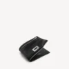 Cartera plegable cuadrada Rodeo para hombre en negro Cartera plegable cuadrada Rodeo para hombre en negro