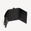 Cartera triple para hombre «Le City» con correa, en negro