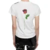 Casual Rose de manga corta, color blanco, 571213TEVB69044
