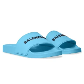 Chanclas de piscina «Azul claro y caucho negro» 565826W1S804001