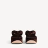 Chanclas Gaeta para mujer en color moka