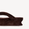 Chanclas Gaeta para mujer en color moka