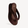 Chanclas Gaeta para mujer en color moka