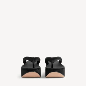 Chanclas Gaeta para mujer en negro