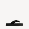 Chanclas «Jet Lag» para mujer en negro