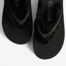 Chanclas «Jet Lag» para mujer en negro