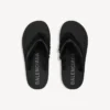 Chanclas «Jet Lag» para mujer en negro