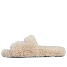 Chanclas peludas «Beige» 654261W2DO19796