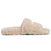 Chanclas peludas «Beige» 654261W2DO19796
