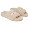 Chanclas peludas «Beige» 654261W2DO19796