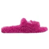 Chanclas peludas Cities Paris «Pink» 654261W2DO25301