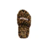 Chanclas peludas «Leopardo» 654261W2F119634