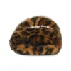 Chanclas peludas «Leopardo» 654261W2F119634