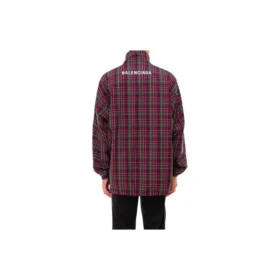 Chaqueta a cuadros con cremallera completa «Multicolor» 571434TGM316067