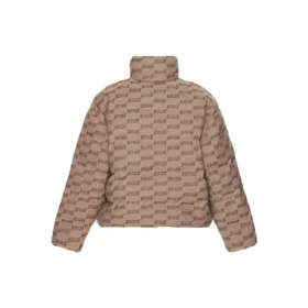 Chaqueta acolchada BB Monogram «Beige Brown» 681885TML339378