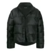 Chaqueta acolchada con logotipo bordado «Negro» 582998TFO061000