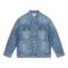 Chaqueta BB Monogram de corte amplio «Blue» 675208TMW370443