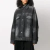 Chaqueta casual de manga larga con logo de la colección SS21, color liso, negra 620746TIW435720
