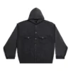 Chaqueta con capucha Paris Hybrid «Negro» 738737TNW111700