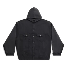 Chaqueta con capucha Paris Hybrid «Negro» 738737TNW111700
