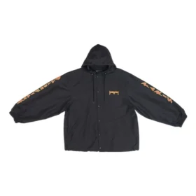 Chaqueta con capucha tipo paracaídas de Metallica «Black Orange» 698831TMO101000