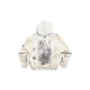 Chaqueta con capucha y cremallera Tat, corte mediano, «Off White Black» 770939TQVK13307