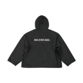 Chaqueta cortavientos con capucha «Black» 725275TYD361000