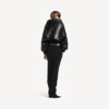 Chaqueta cruzada para mujer en negro Chaqueta cruzada para mujer en negro