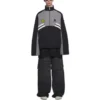 Chaqueta de chándal acolchada con cuello de embudo «Gris Negro» 675462-TKO48-1000