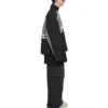 Chaqueta de chándal acolchada con cuello de embudo «Gris Negro» 675462-TKO48-1000