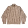 Chaqueta de chándal BB Monogram, corte regular «Beige Brown» 704495TML369378
