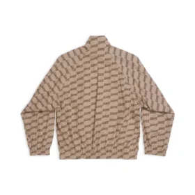 Chaqueta de chándal BB Monogram, corte regular «Beige Brown» 704495TML369378